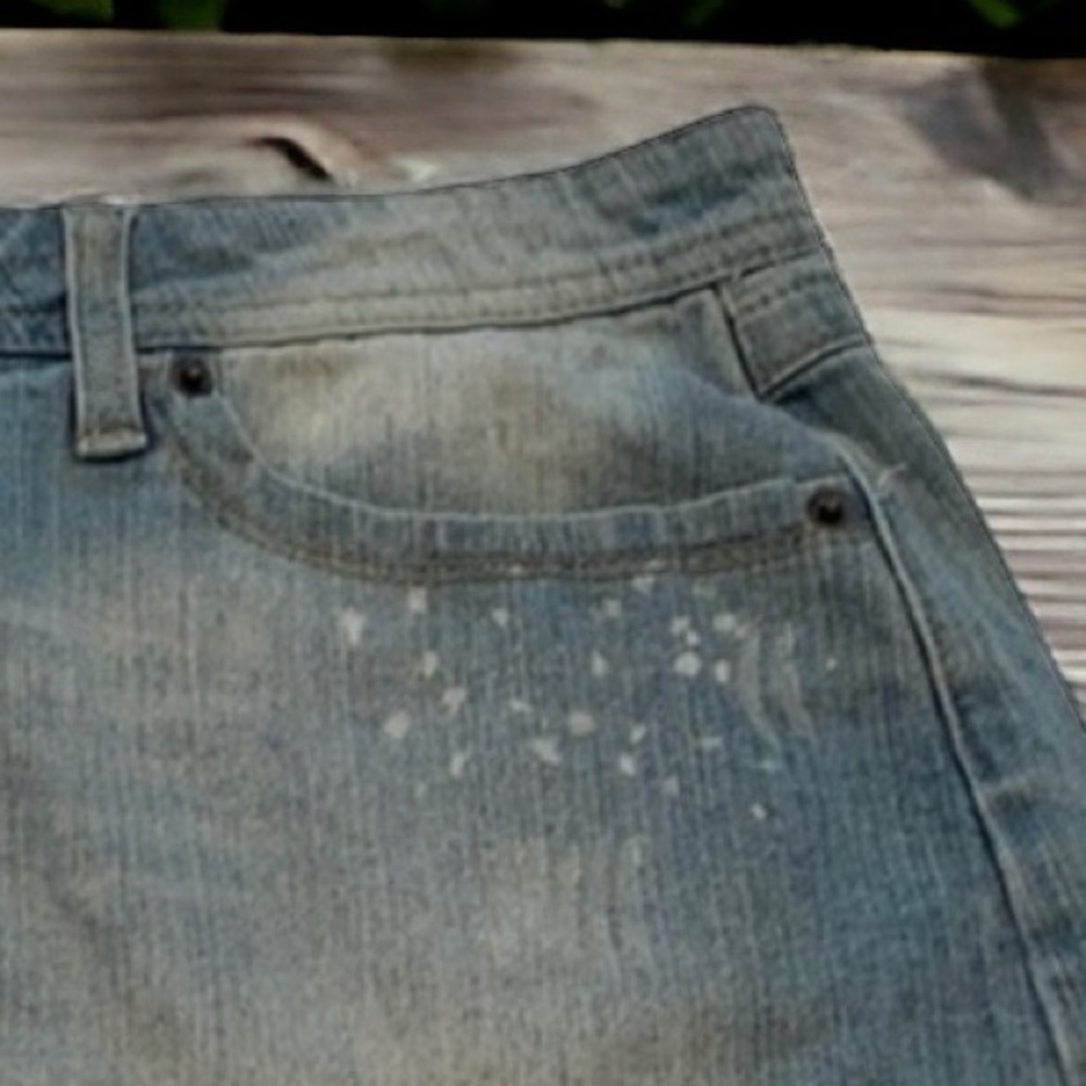 Wet Seal Mini Denim Skirt - Picture 5 of 9